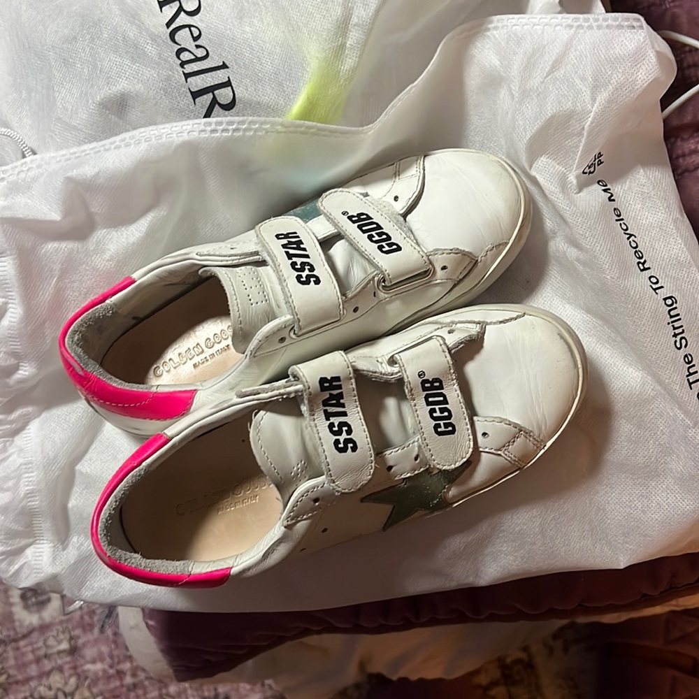 Kids golden goose shoes